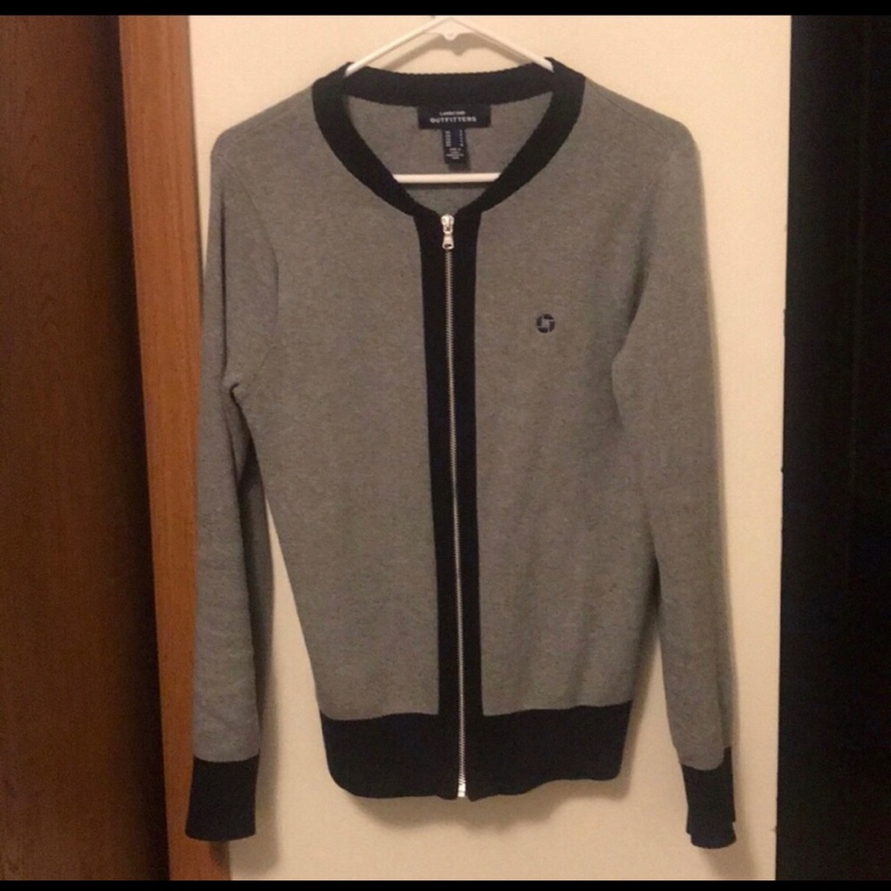 Chase cardigan with zip up